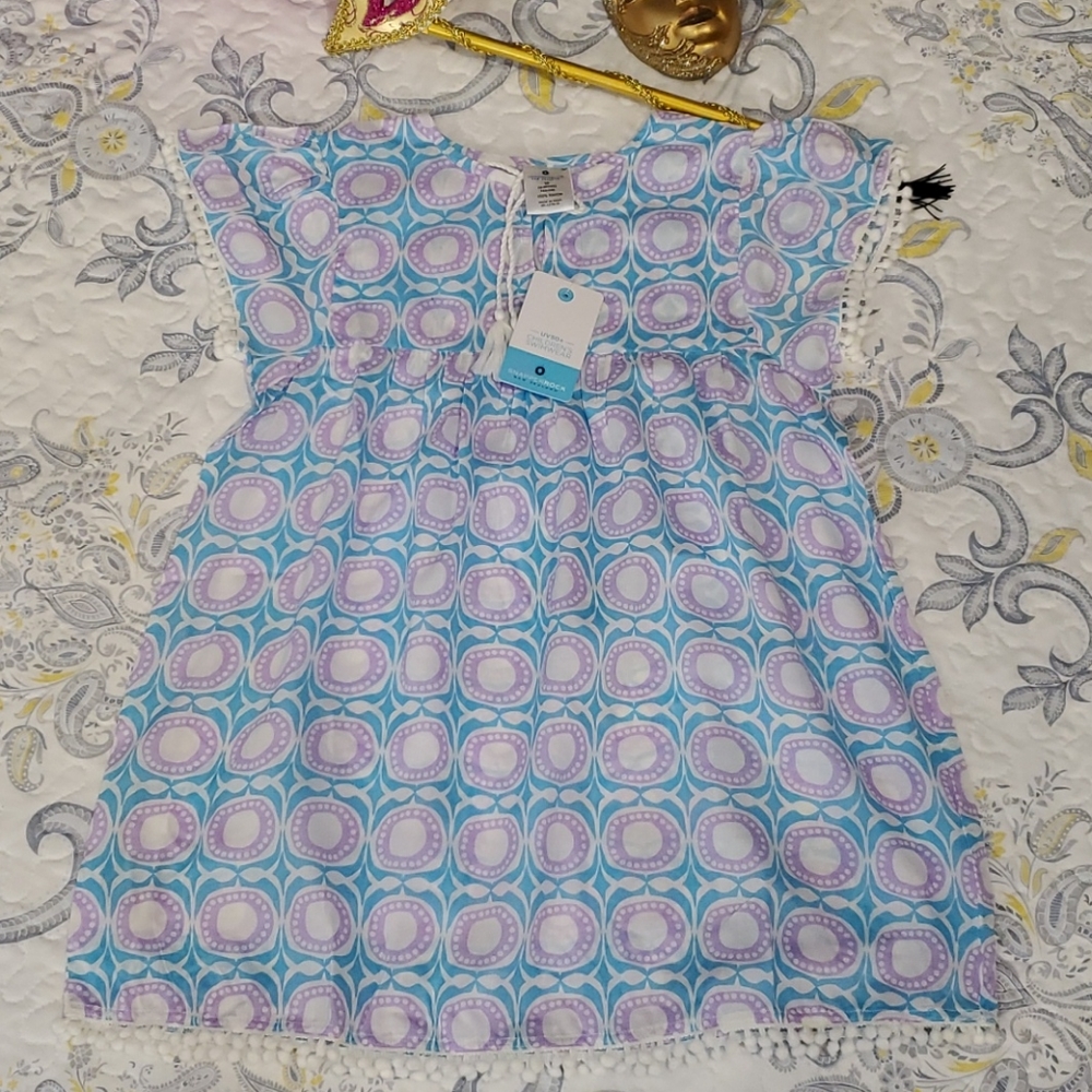 NWT Snapperrock UV50 Girls Beach Cover Dress
